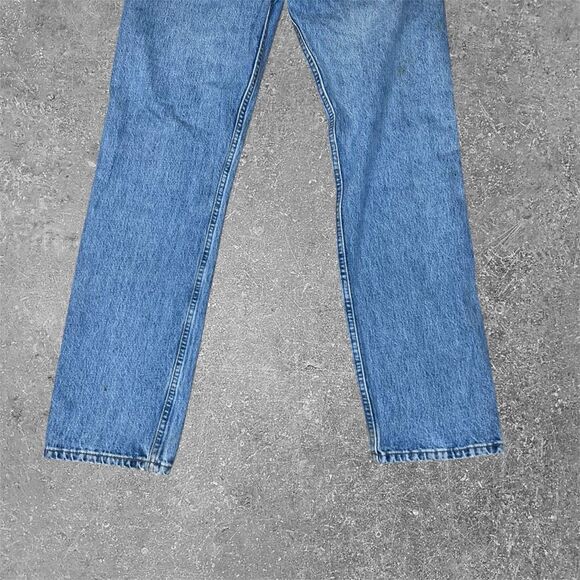 Vintage 90s Levi’s 501 Light Wash Button Fly Jeans 33x32 Made In USA - Picture 7 of 10